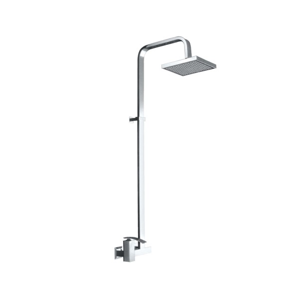 Single Lever Exposed Shower Mixer with Shower Pipe